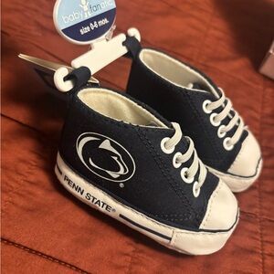 Baby Fanatic Navy and White Sneakers for Kids
